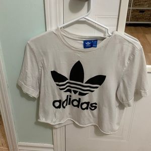 Adidas cropped t-shirt